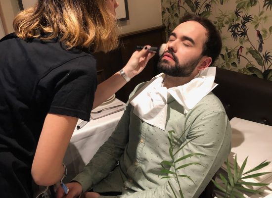maquillaje, producción, producciones, postproduccion
